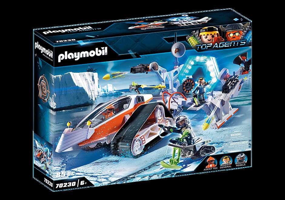 Playmobil - Spy Team Command Sled (70230)