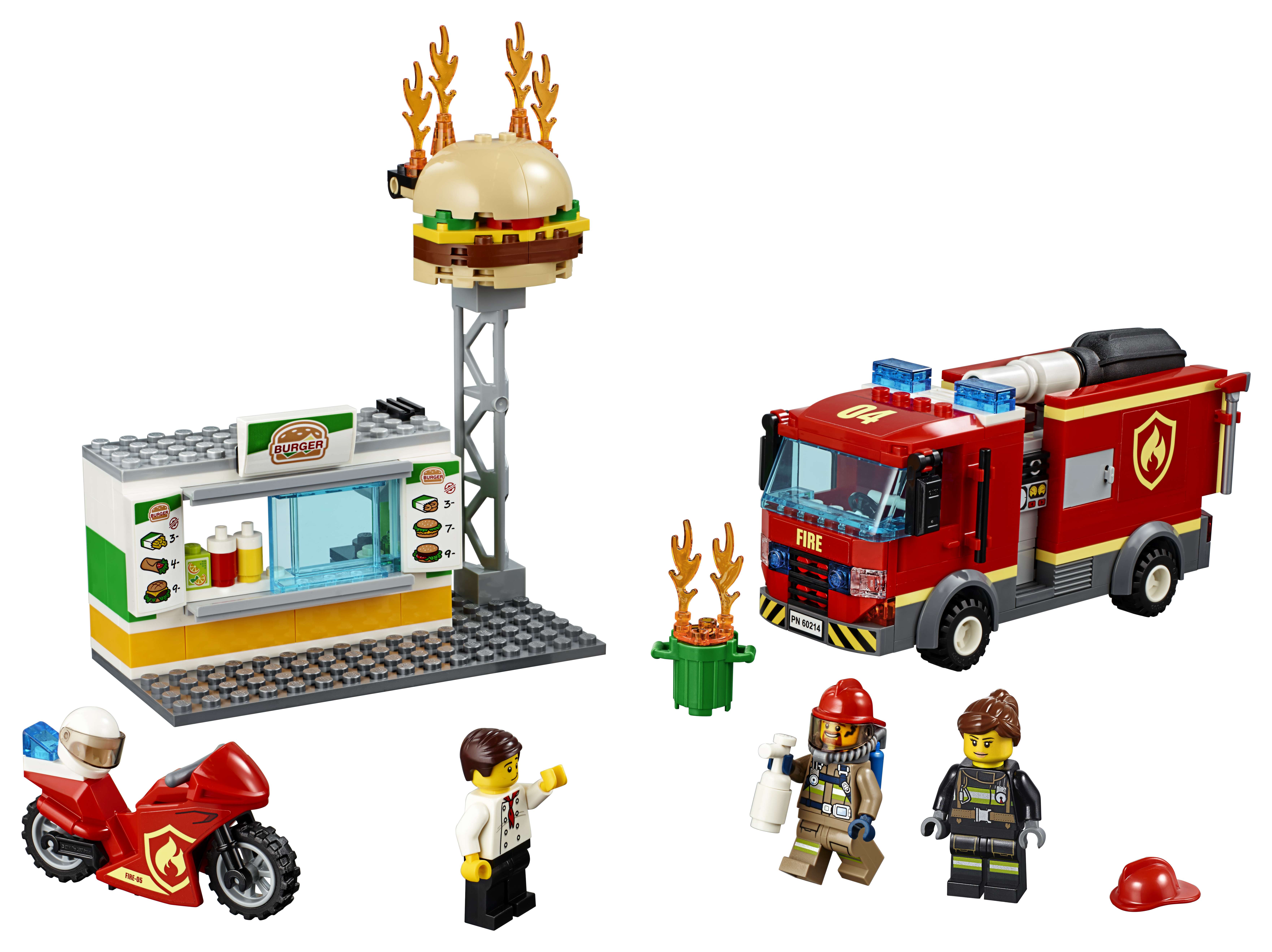 LEGO City - Burger Bar Fire Rescue (60214)