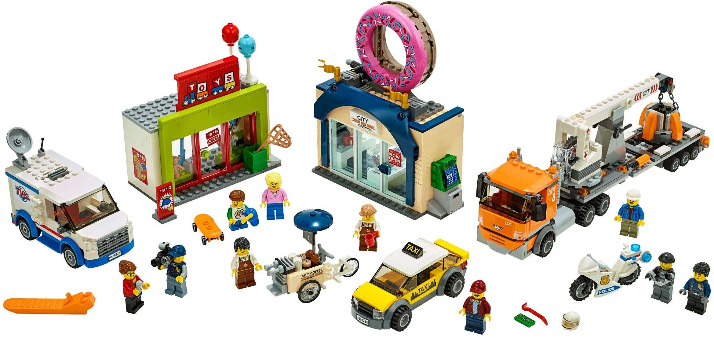 LEGO City - Donut shop opening (60233)