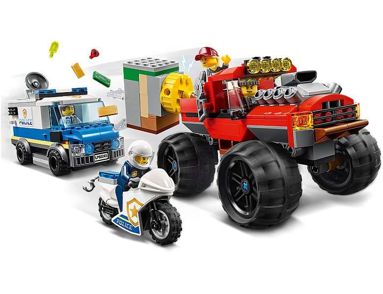 LEGO City - Raubüberfall mit dem Monster-Truck (60245)