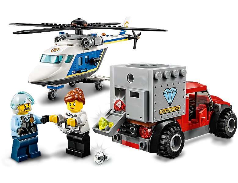 LEGO City - Verfolgungsjagd mit dem Polizeihubschrauber (60243)