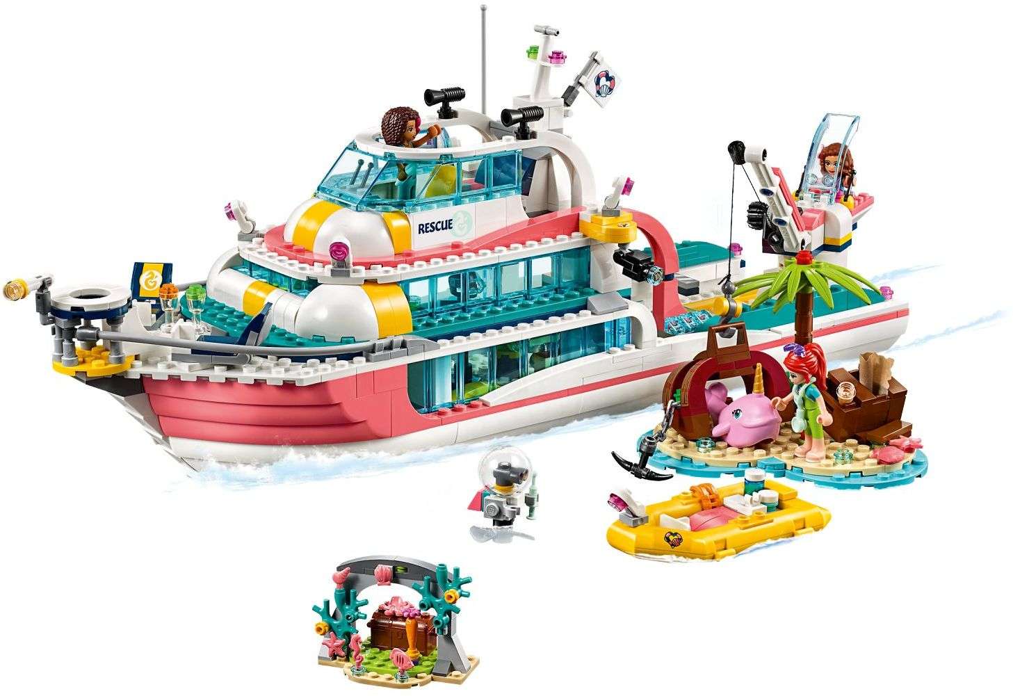 LEGO Friends - Boot für Rettungsaktionen (41381)