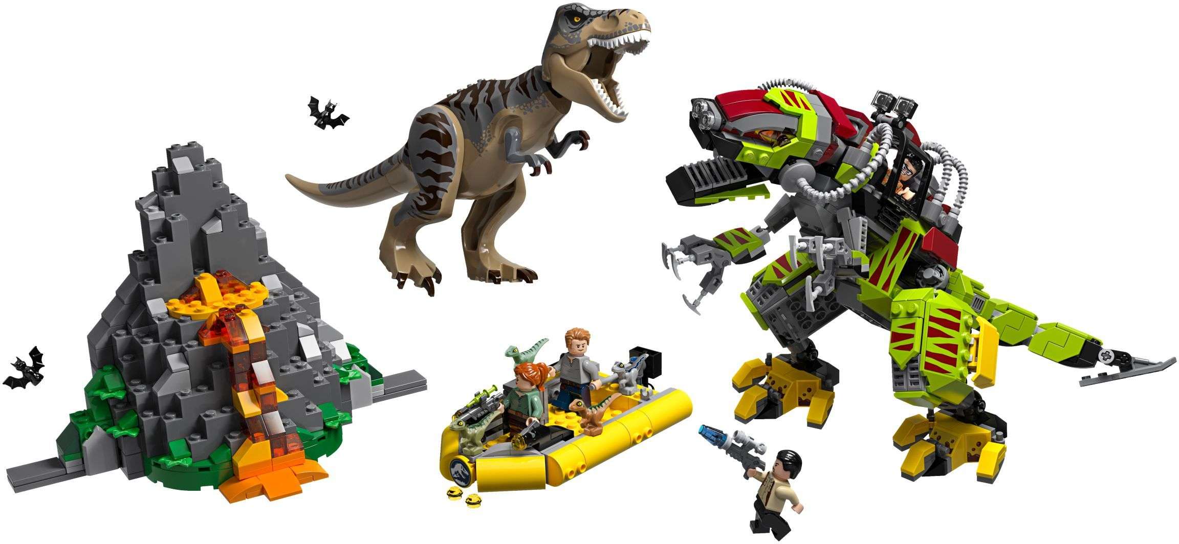 LEGO Jurassic World - T. Rex vs. Dino-Mech (75938)