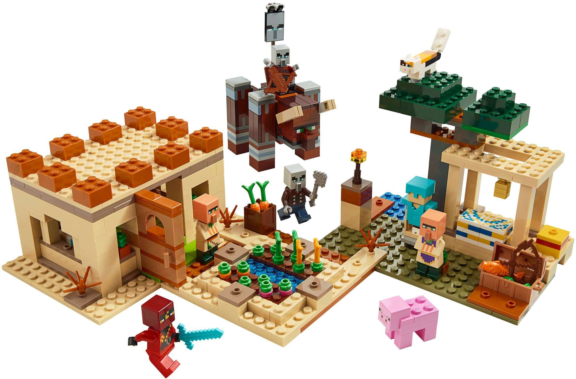 LEGO Minecraft - Der Illager-Überfall (21160)
