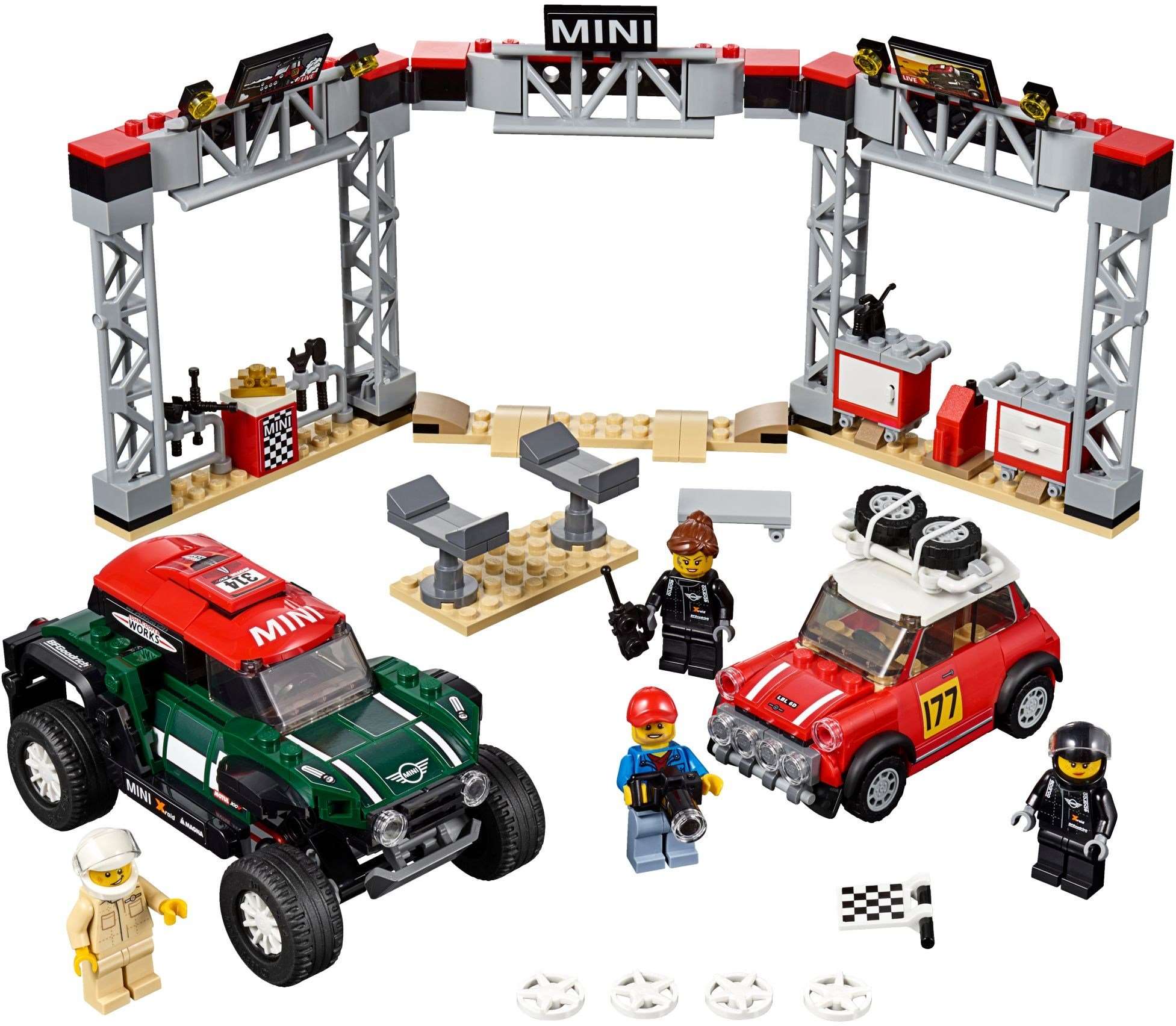 LEGO Speed Champions - 1967 Mini Cooper S Rally and 2018 MINI John Cooper Works Buggy (75894)