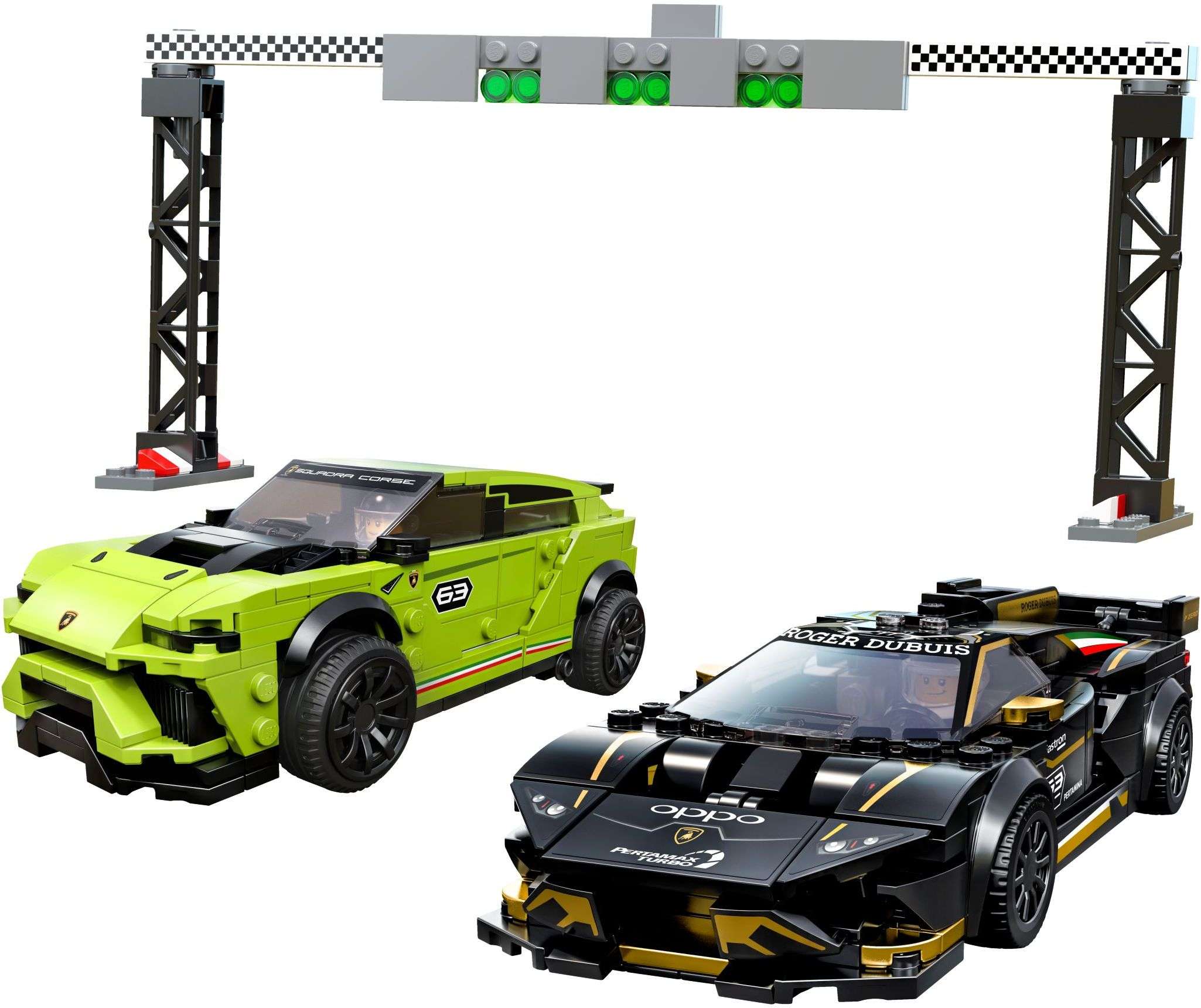 LEGO Speed Champions - Lamborghini Urus ST-X & Lamborghini Huracán Super Trofeo EVO (76899)