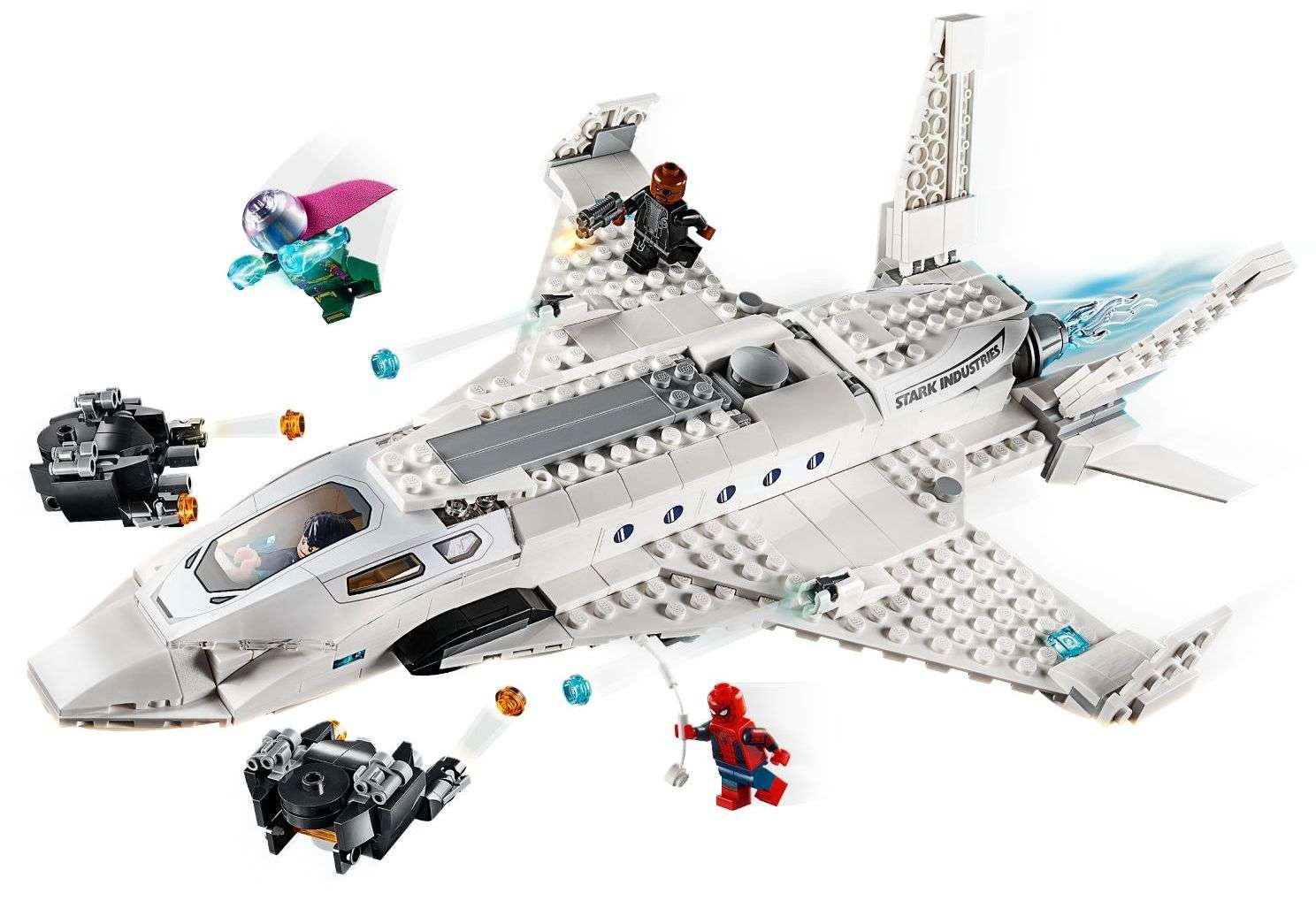LEGO Spider-Man - Starks Jet und der Drohnenangriff (76130)