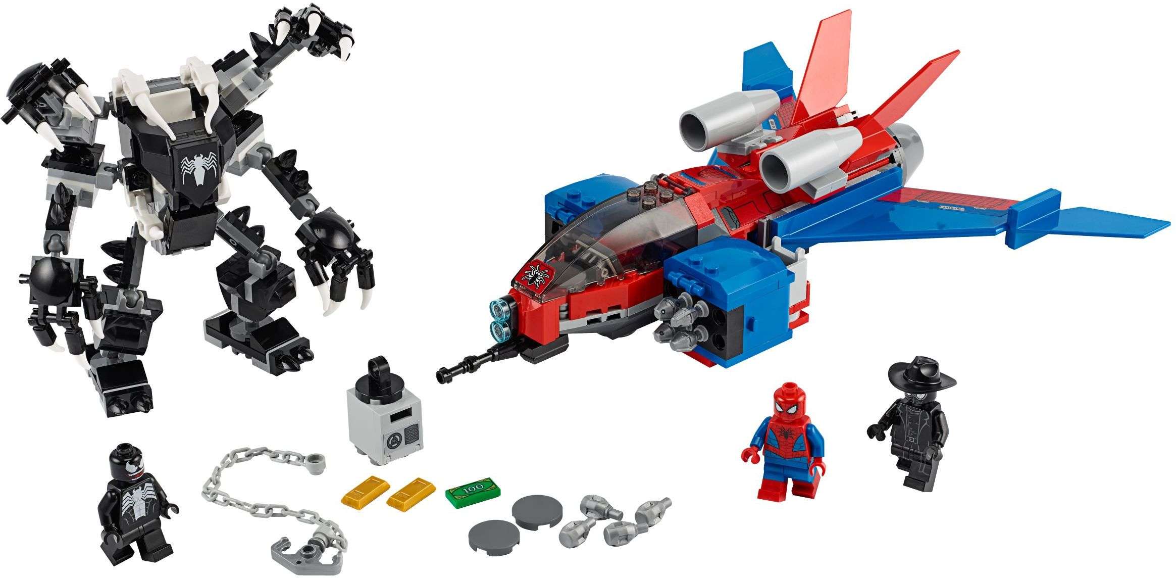LEGO Super Heroes - Spiderjet vs. Venom Mech (76150)