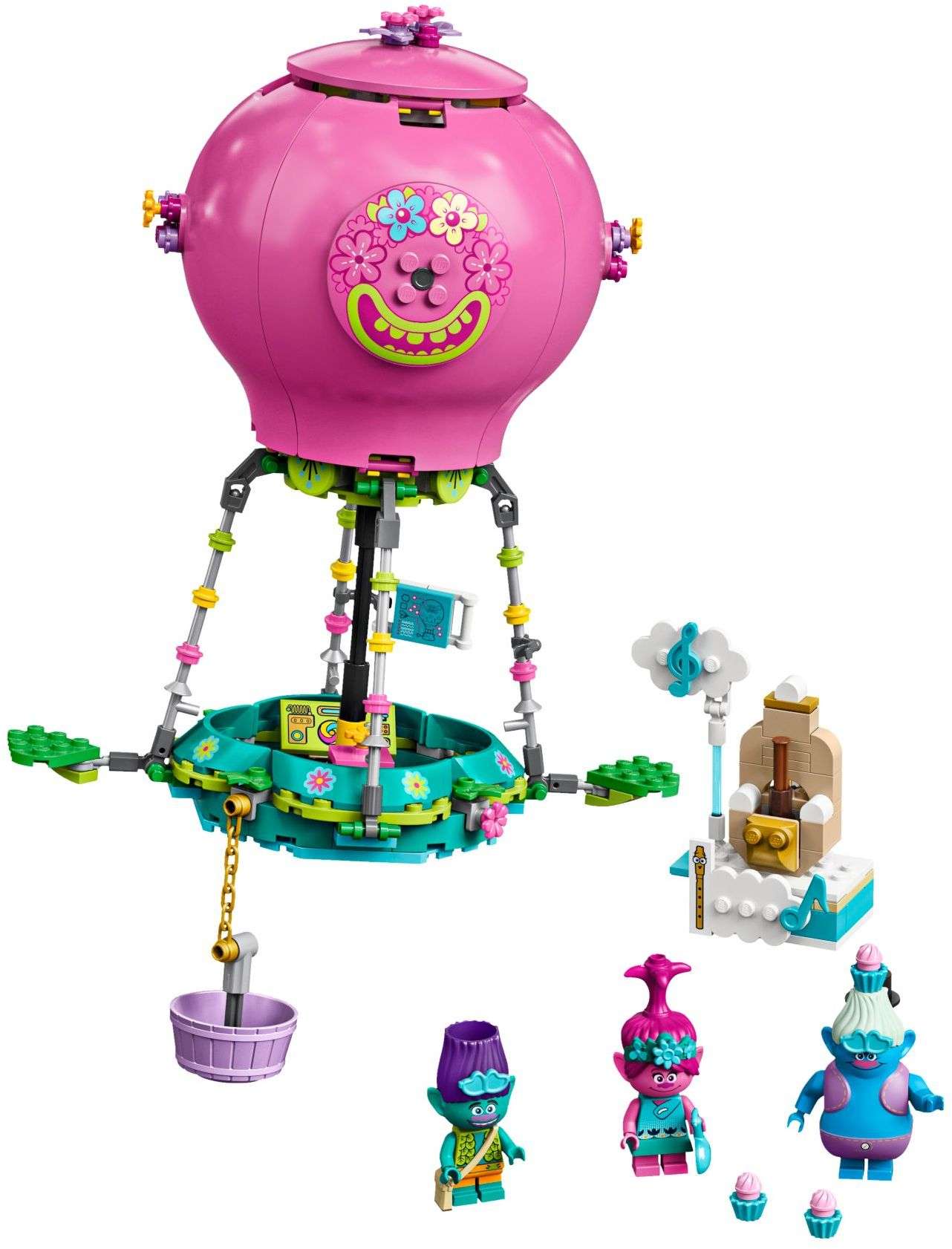 LEGO Trolls - Poppys Heißluftballon (41252)