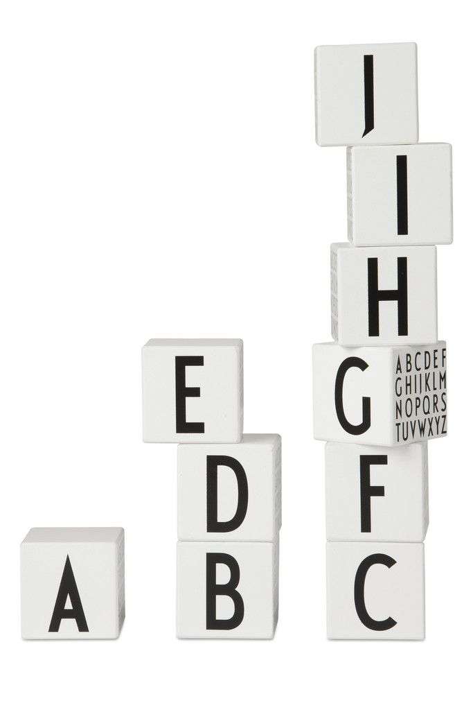 ​Design Letters - Blocks ​ABC - White (20201601INT)