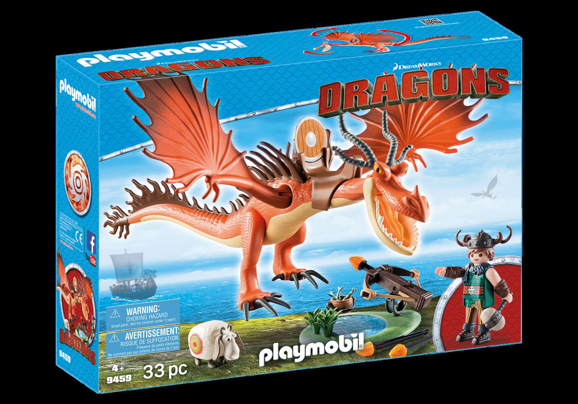 Playmobil - Dragons - Snotlout and Hookfang (9459)