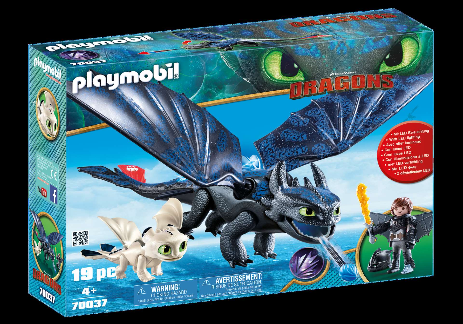 Playmobil - Hiccup and Toothless Playset (70037)