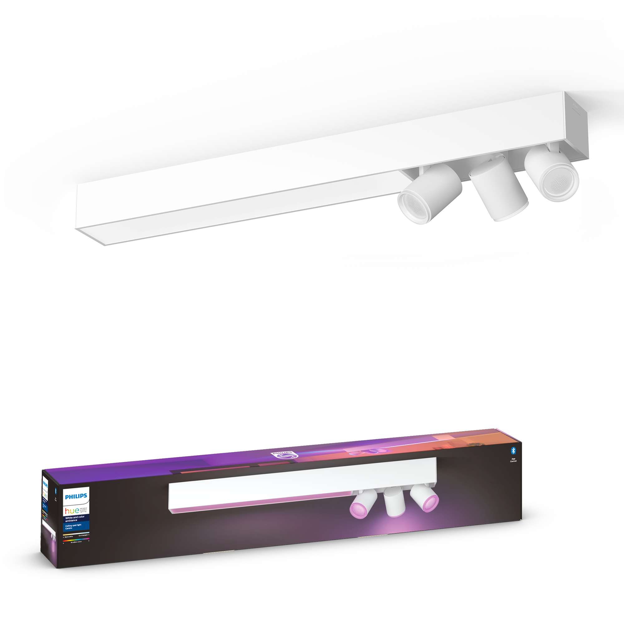 Philips Hue - Centris 3-spot ceiling light - White & Color Ambiance