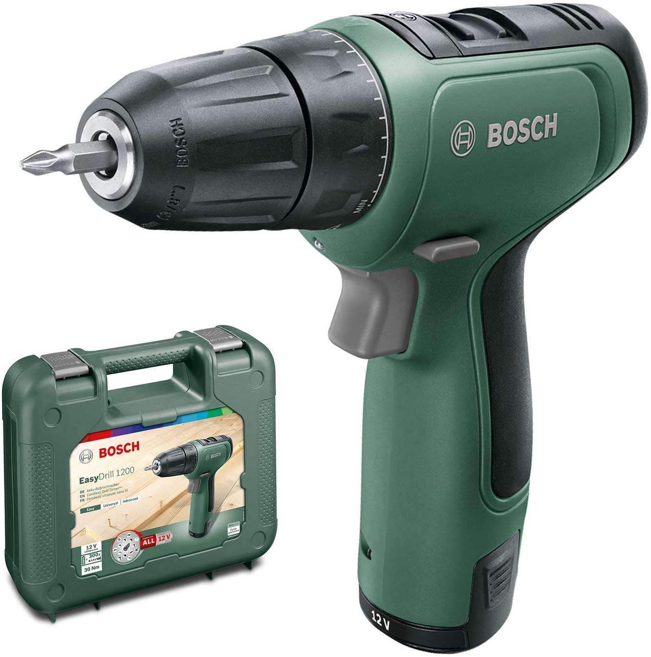 Bosch - Cordless Drill EasyDrill 1200 (Battery included)