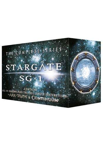 Stargate SG:1 - Season 1-10 + 2 Film (60 disc)(Import - Dk. Tekst) - DVD