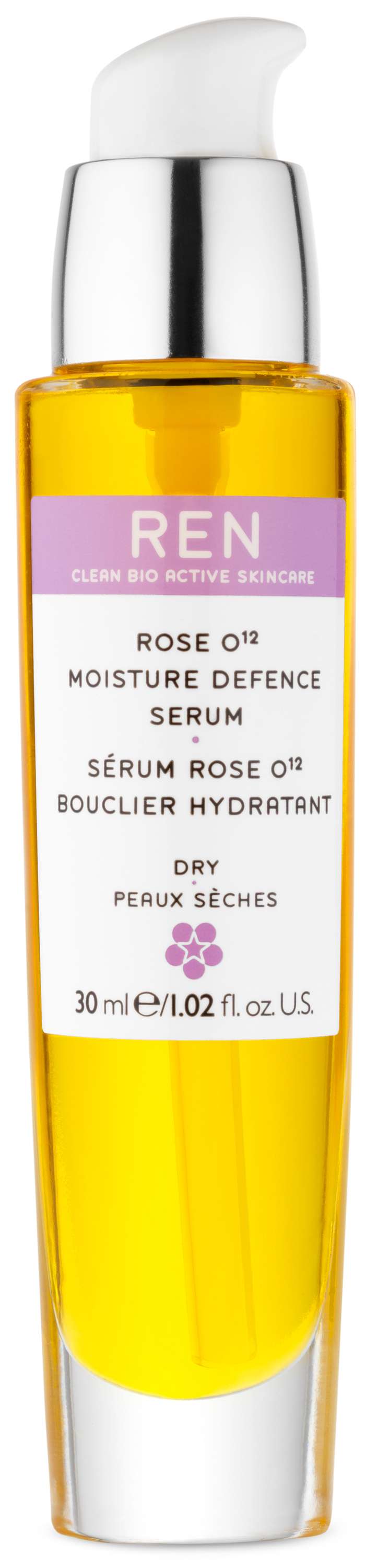 REN - Dry Skin Rose O12 Moisture Defence Oil 30 ml