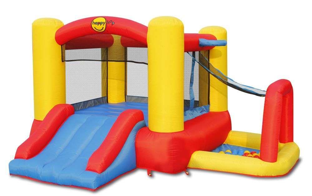 Happy Hop - 4-in-1 Inflatable Bouncy Castle Play Centre (9450)