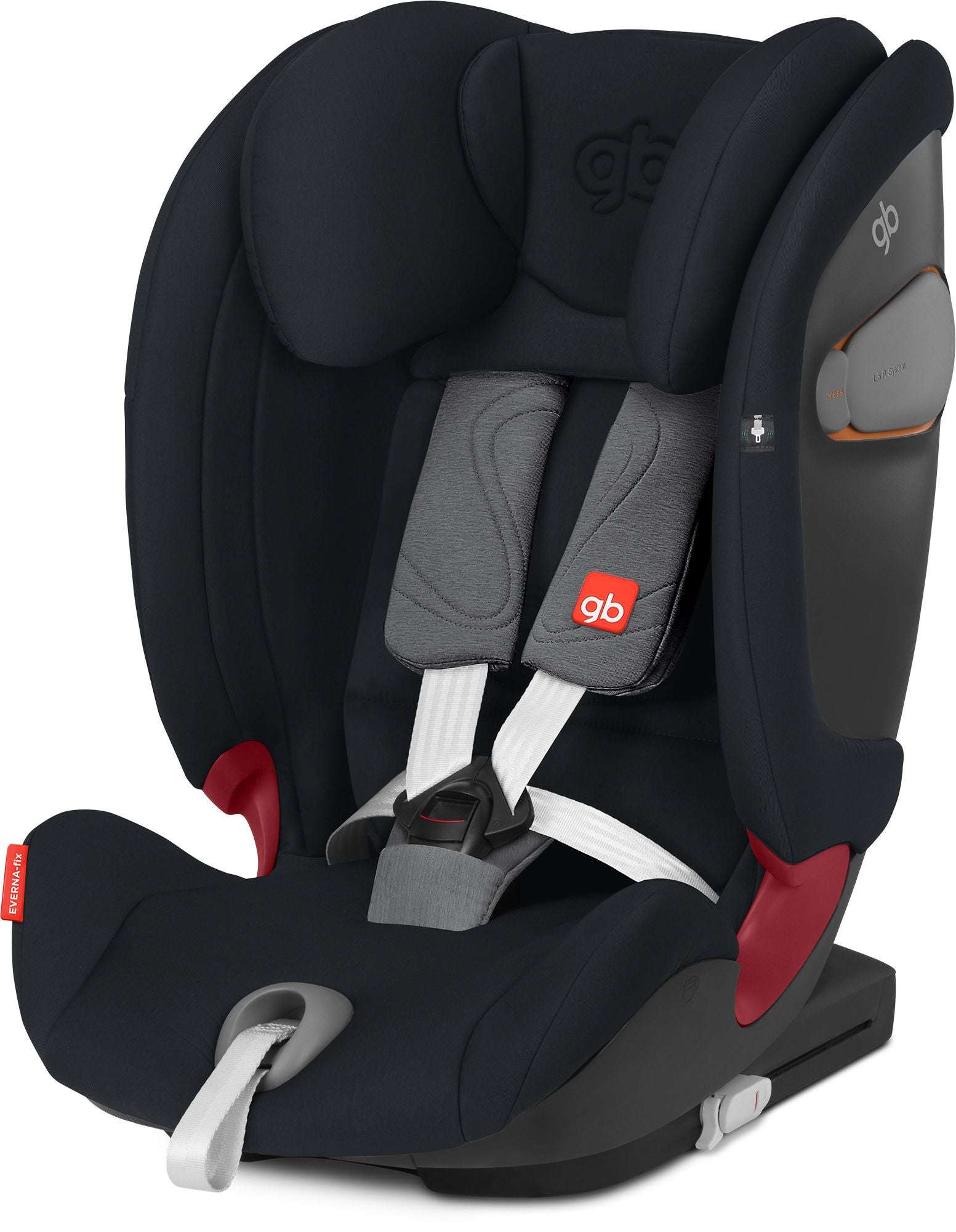 GB Everna-Fix Kindersitz, Black