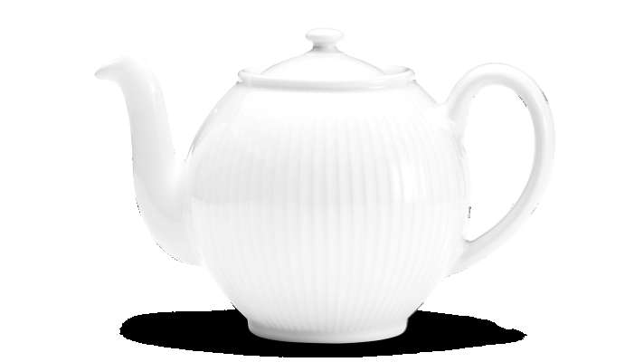 Pillivuyt - Plissé Tea Pot - White (334215)