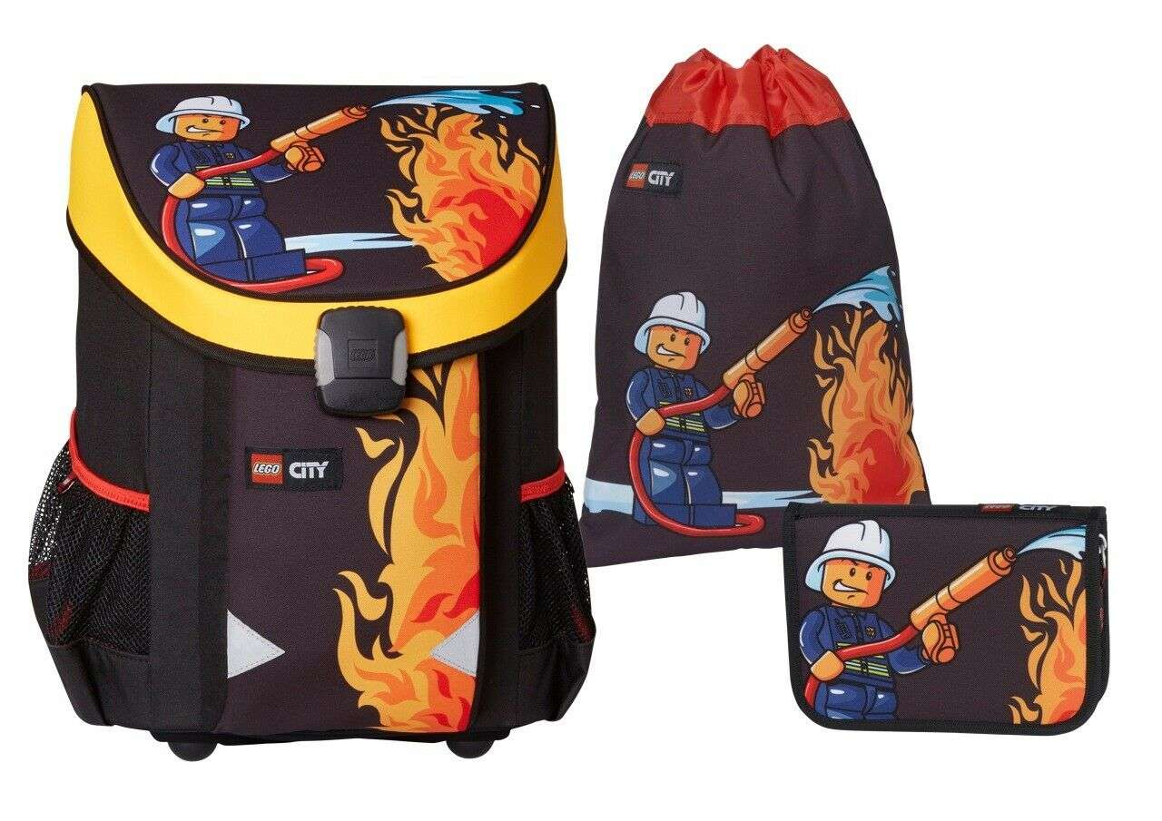 LEGO - Easy School Bag Set - CITY - Fire (16071)