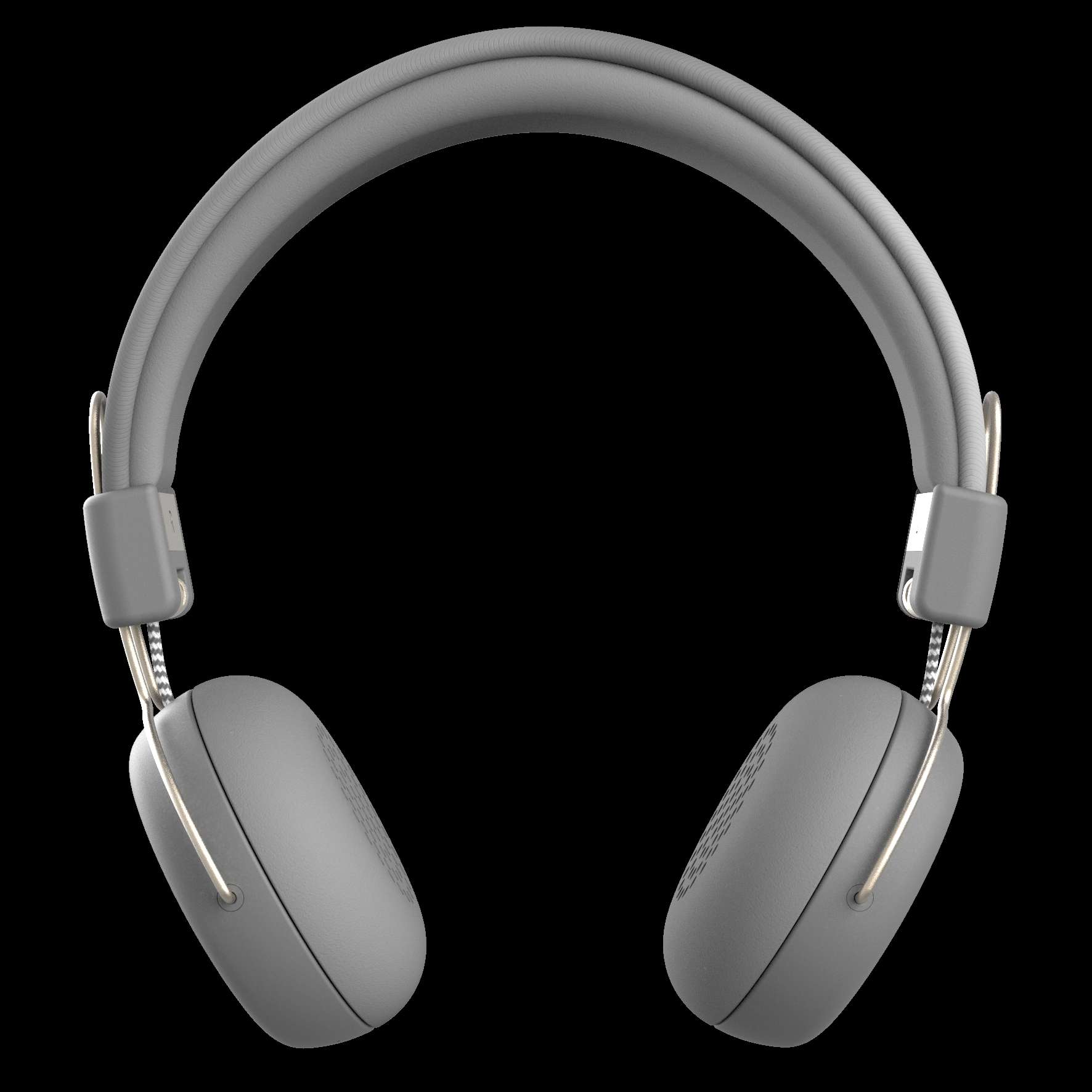 KreaFunk - aWEAR Headphones​ - Cool Grey/Pale Gold (KDWT94)