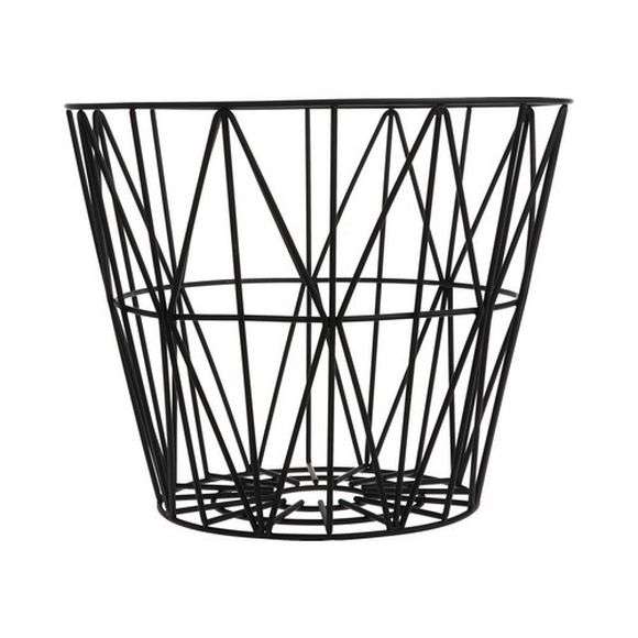 Ferm Living - Wire Basket Medium - Black (3063)
