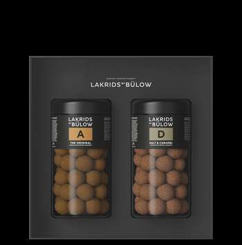 Lakrids By Bülow - ​Black Box A & D Choclade Coated Liquorice 590 g (500214)
