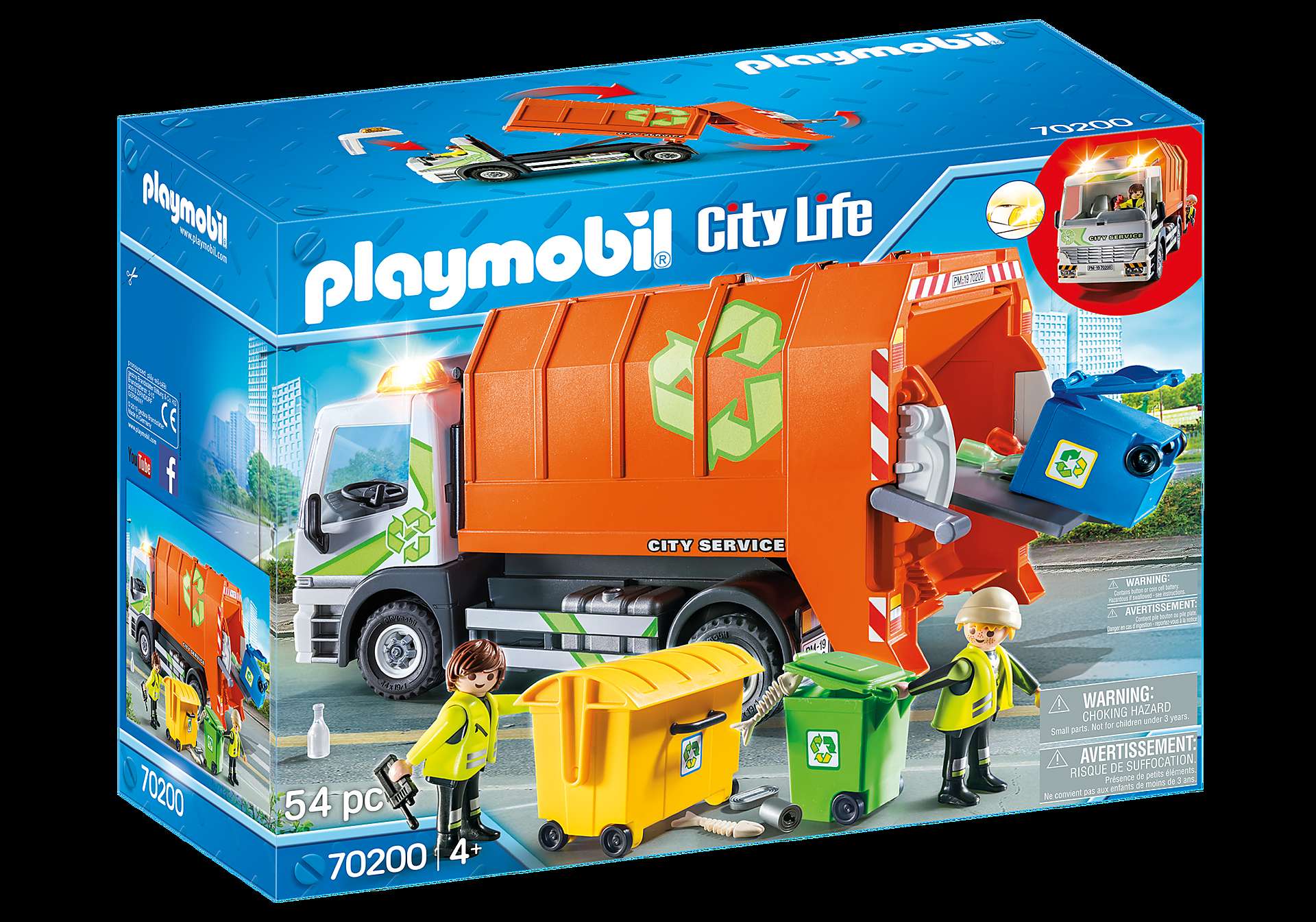 Playmobil- Recycling Truck (70200)