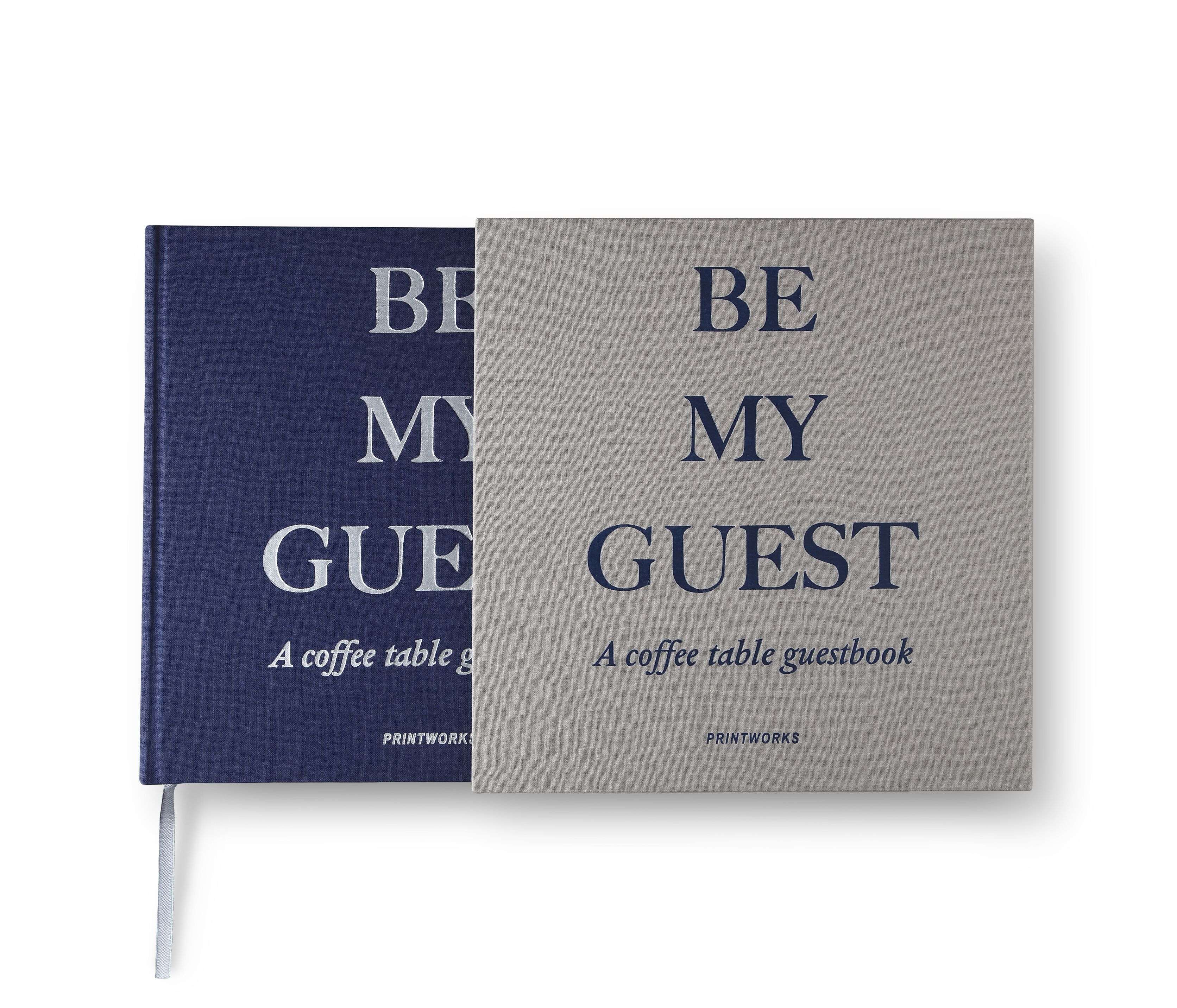 Guest Book - Grey/Navy (PW00373)