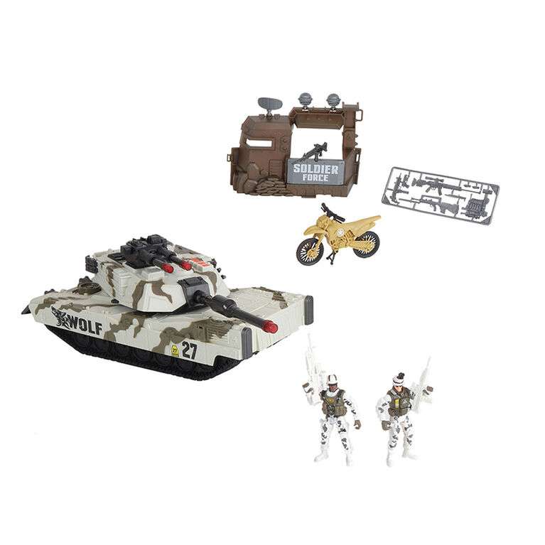 Soldier Force - Tundra Patrol Tank Playset (545062)