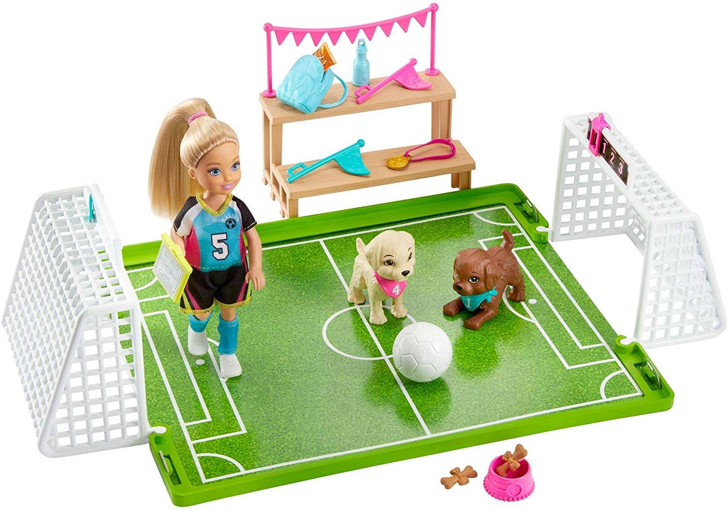 Barbie - Dreamhouse Adventures - Chelsea Soccer Playset (GHK37)