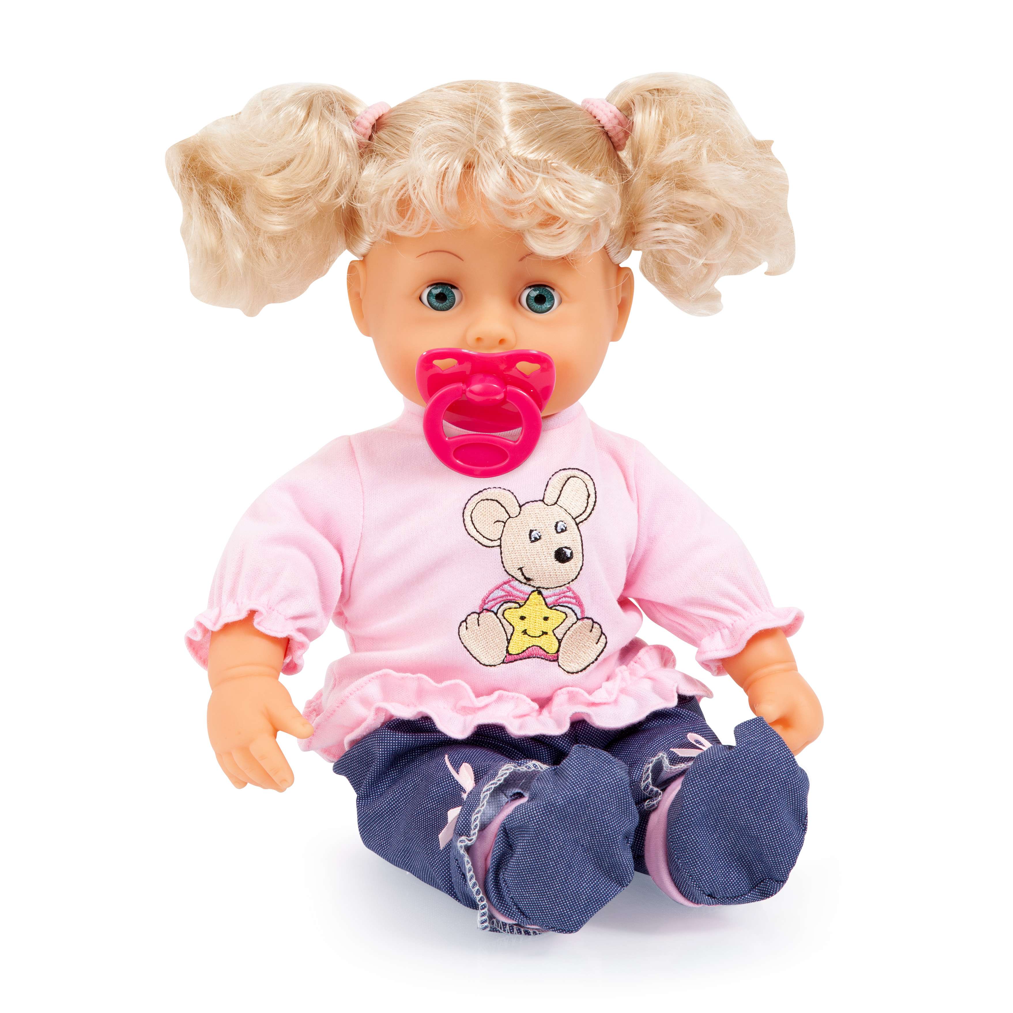 Bayer - Puppe - Interactive Baby 38 cm - Blond