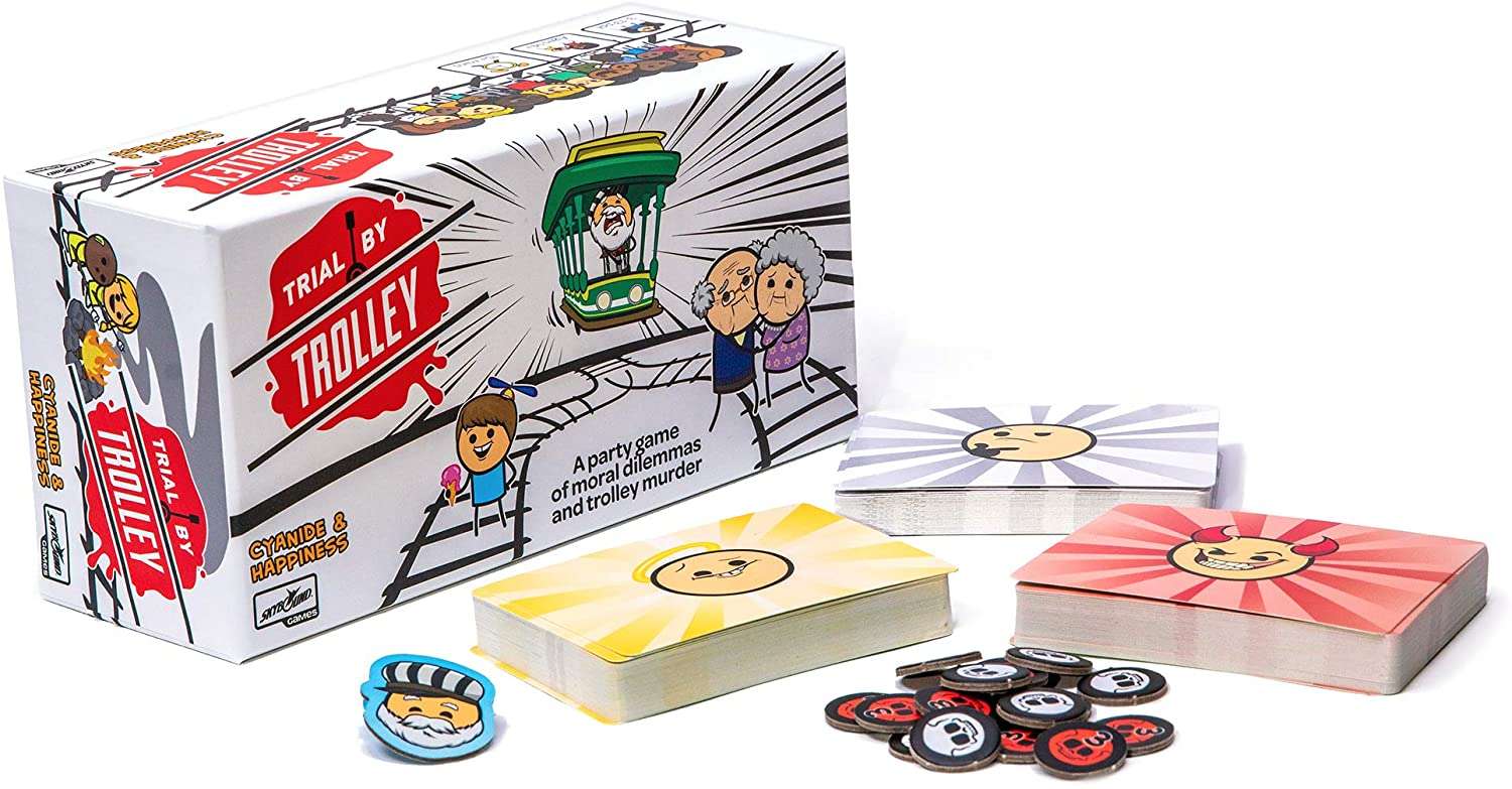 Trial by Trolley - Happiness and Cyanide Boardgame (English) (LDG3203)