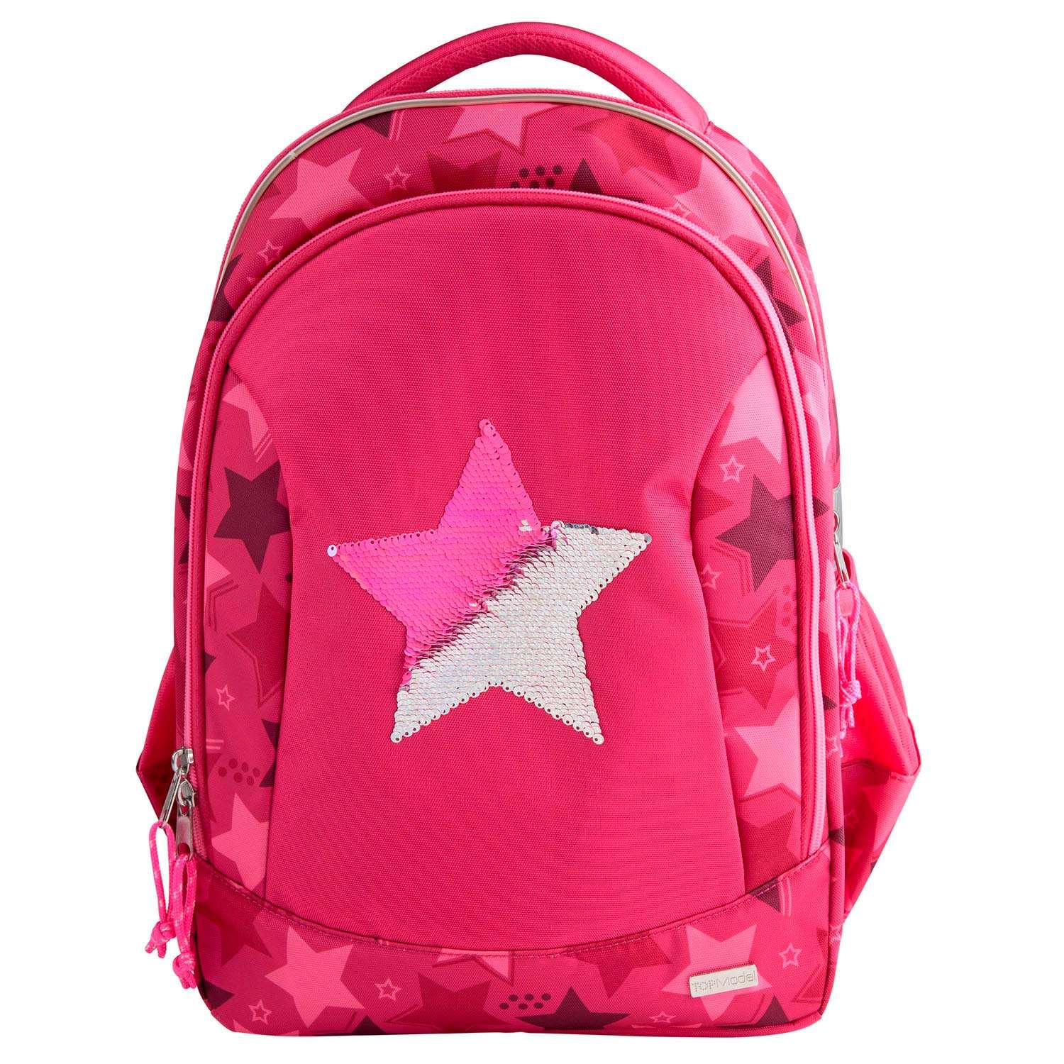 Top Model - School Bag w/Sequin Star - Pink (0010722)