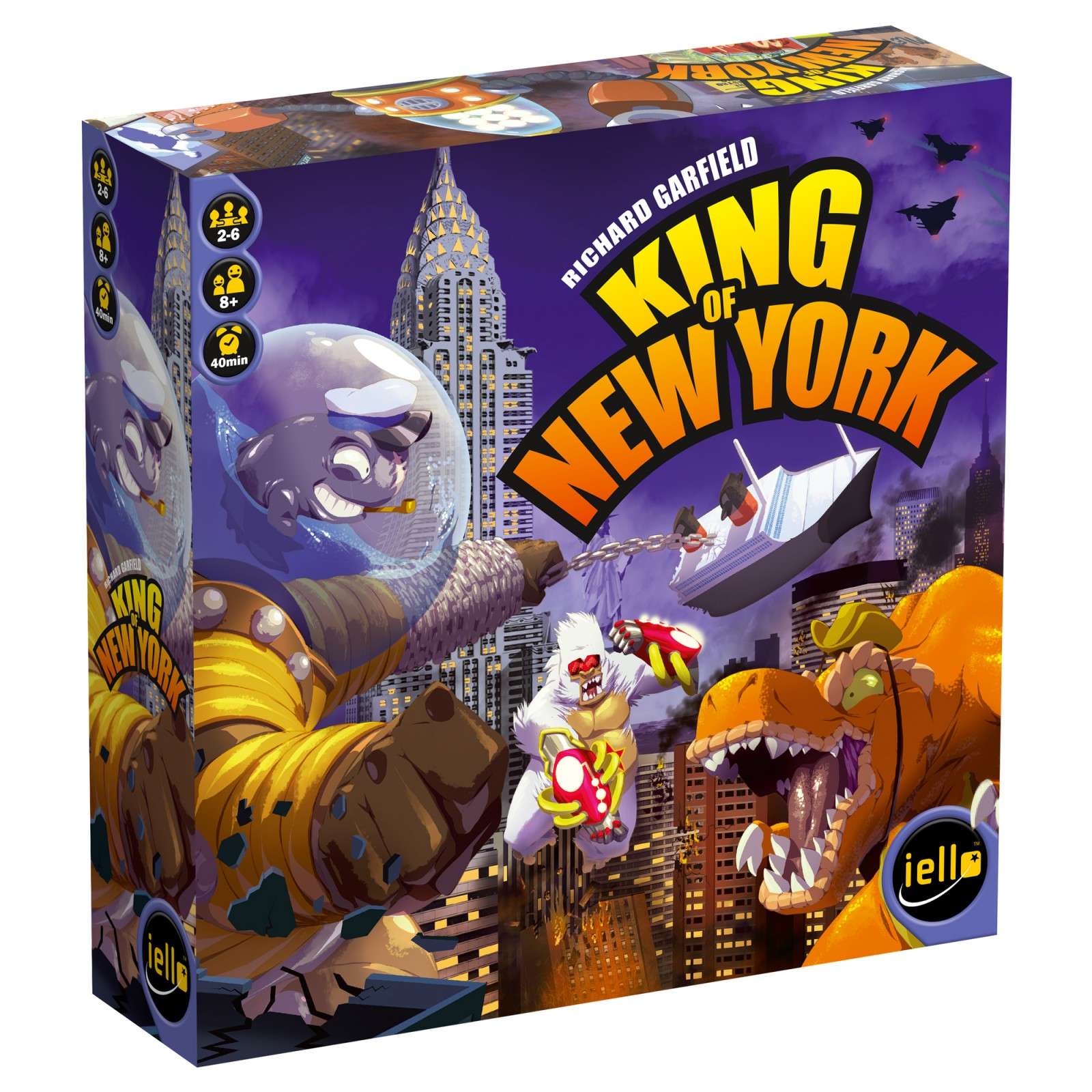 King of New York Boardgame, English