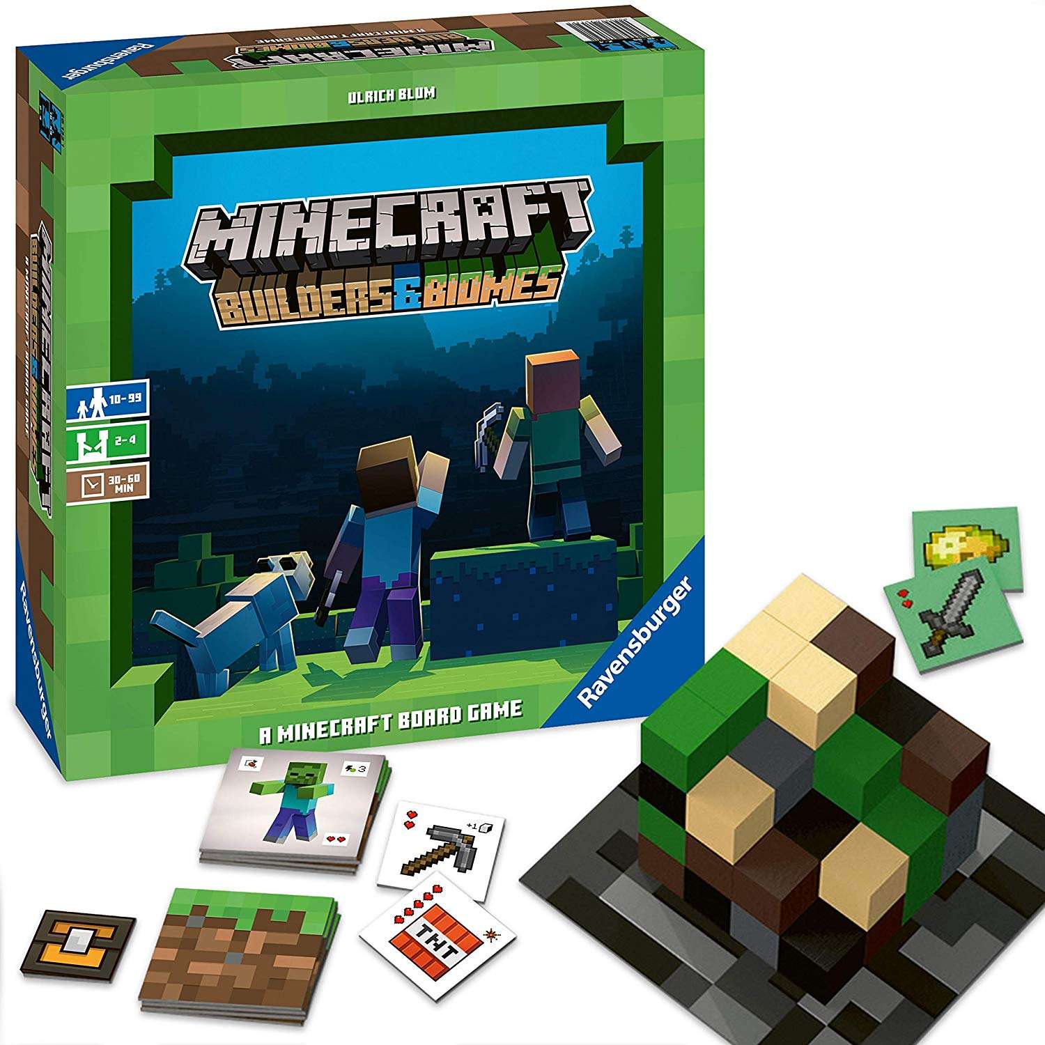 Minecraft - Builders & Biomes - The Board Game (English) (PEG26132)