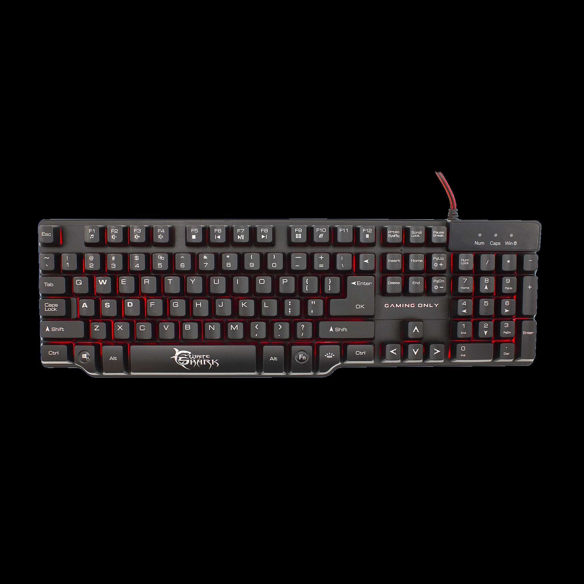 White Shark - Samurai Gaming Keyboard