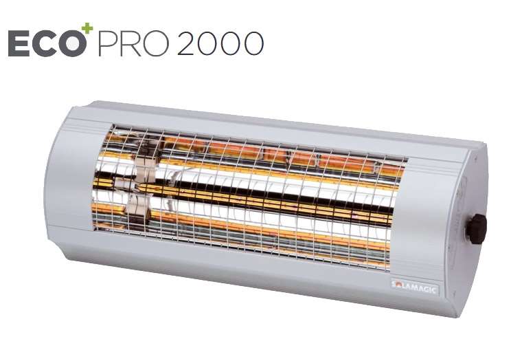 Solamagic - 2000 ECO+ PRO Patio Heater - Titanium