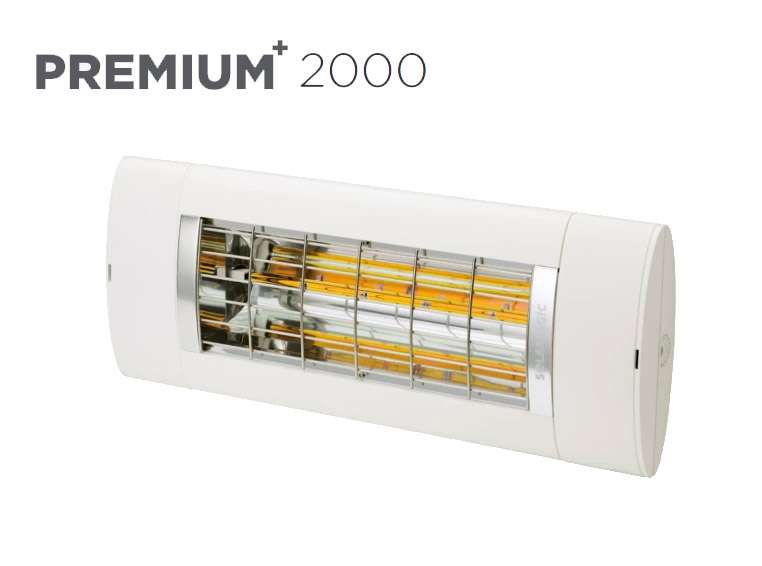 Solamagic - 2000 Premium+ Patio Heater - White - 5 Years Warranty