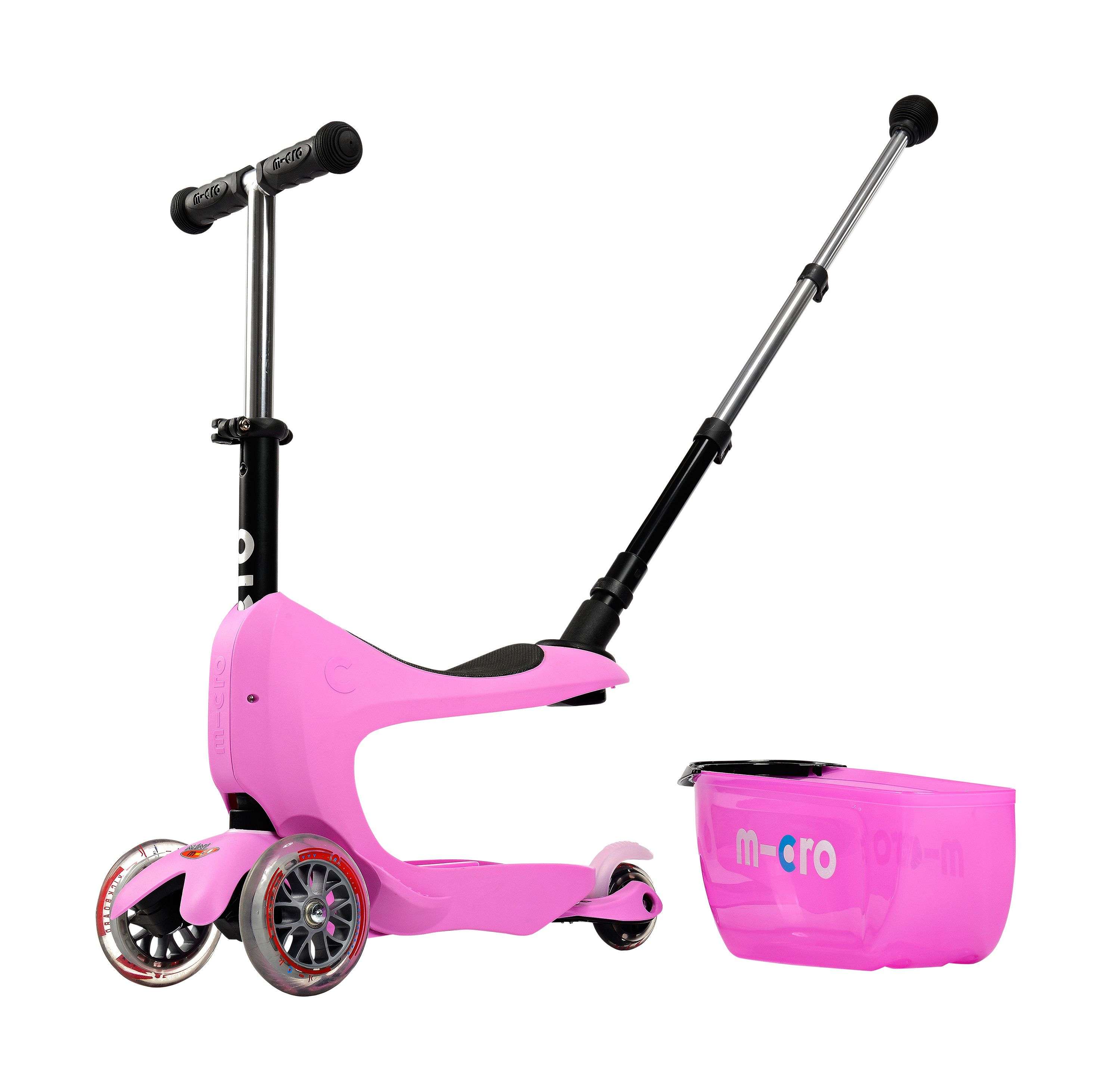 Micro - Mini2go Deluxe Plus Scooter - Pink (MMD033)