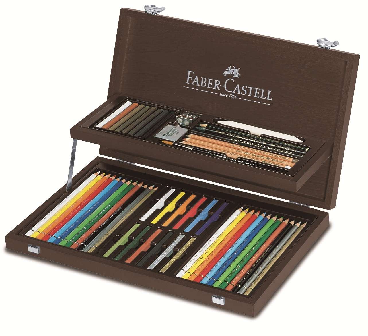 Faber-Castell - Art & Graphic COMPENDIUM wood case (110088)