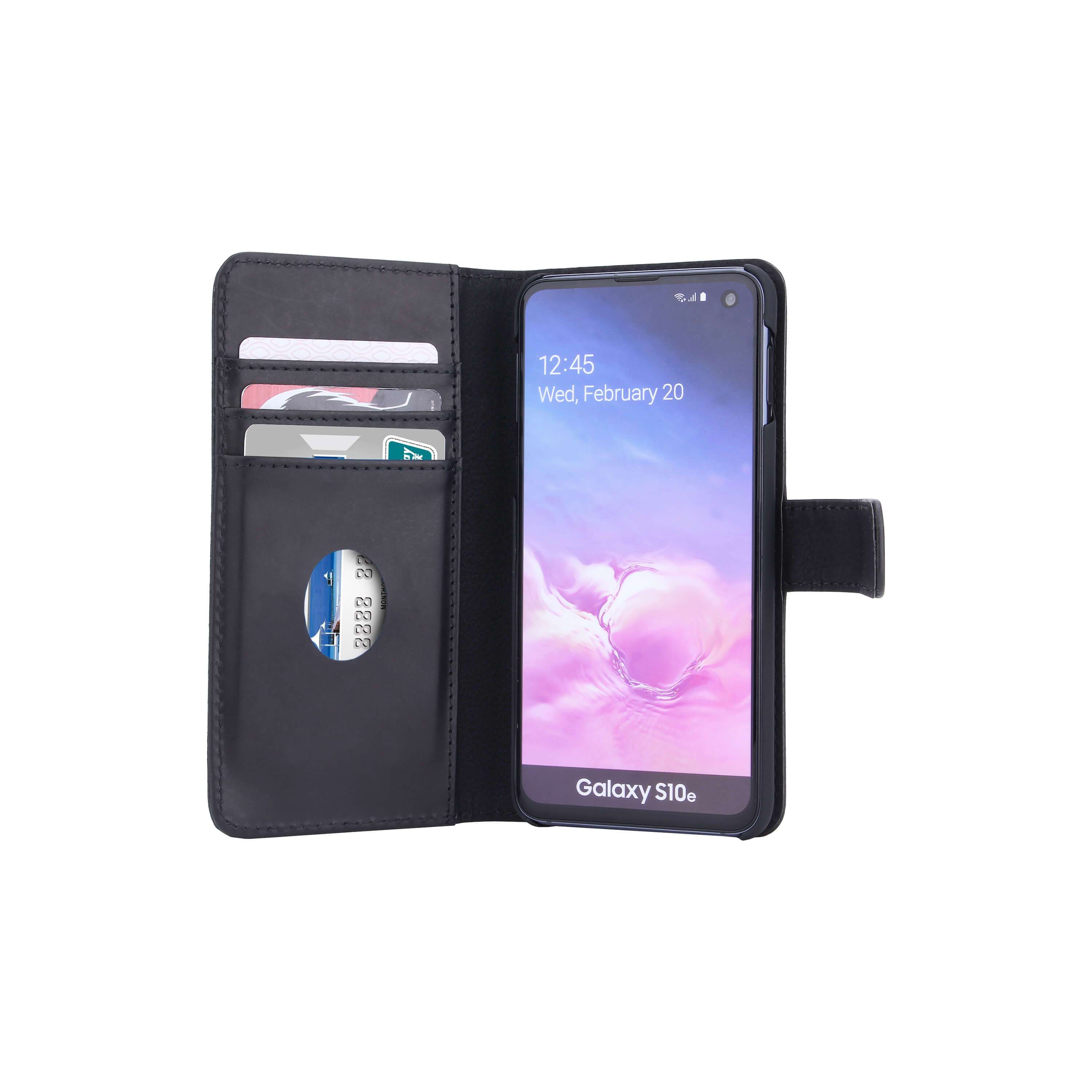 Radicover - Radiation protection wallet Leather Samsung S10e Exclusive 2in1
