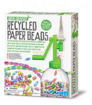 4M - Green Creativity - Recycled Paper Beads (4588)