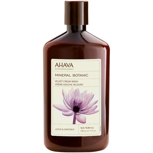 AHAVA - Mineral Body Cream Wash - Lotus & Chestnut 500 ml