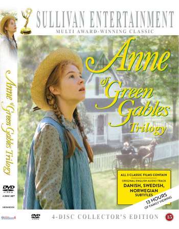 Anne fra Grønnebakken: Den komplette samling (4 Disc) - DVD (Nordic version)