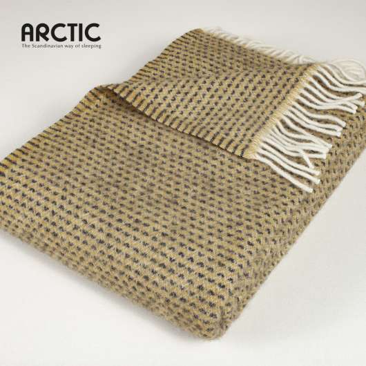 ARCTIC - Wool Blanket - Saxo Honey 130x200 cm (59212)