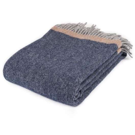 ARCTIC - Wool Blanket - Track Blue 130x200 cm (59626)