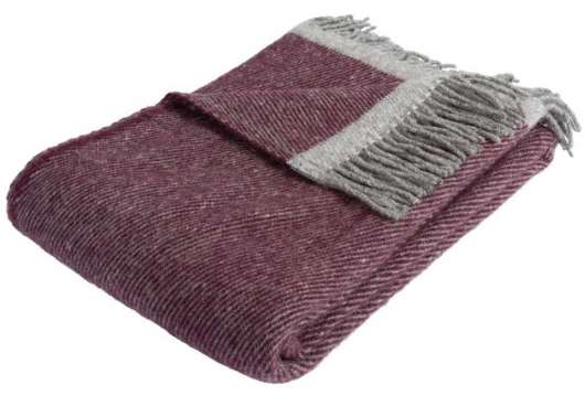 ARCTIC - Wool Blanket - Track Plum 130x200 cm (59627)