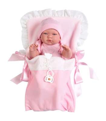 Asi dolls - Maria doll, pink suit and blanket (24363600)
