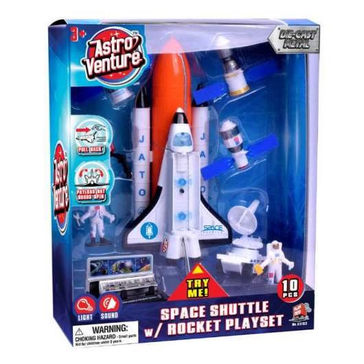 Astro Ventures - Space Shuttle with Rocket Playset (63163)